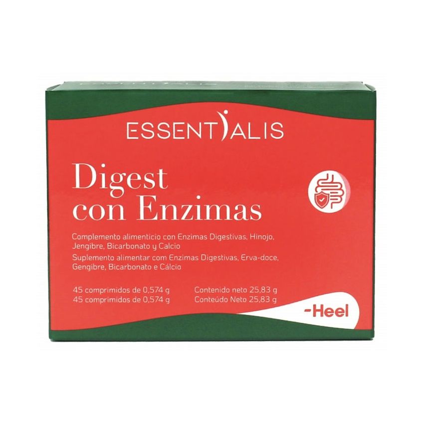 Heel Essentialis Digest Avec Enzymes 45 Comprimés