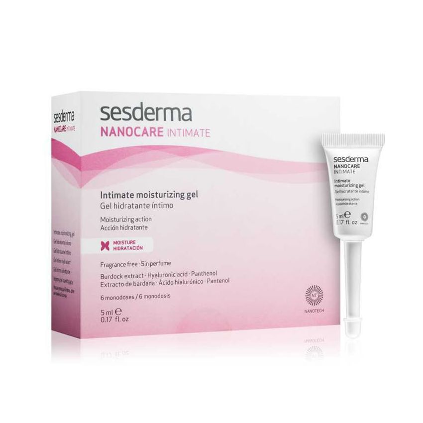 Sesderma Nanocare Intimate Crème Hydratante Intime 6 X 5Ml