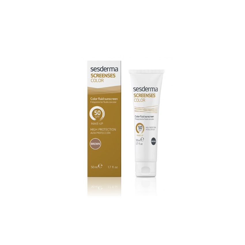 Sesderma Screenses Couleur Fluide Spf50 Brown 50Ml