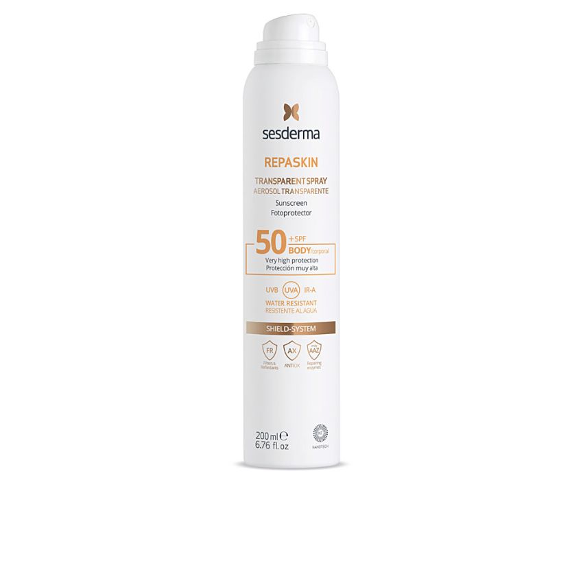 Sesderma Repaskin Protecteur De Spray Transparent Spf 50 200Ml