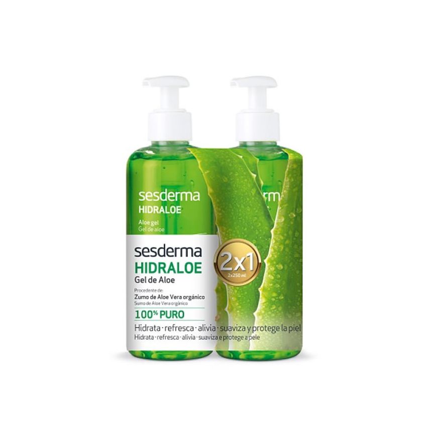 Sesderma Hidraloe Gel Aloe Vera 2X250Ml