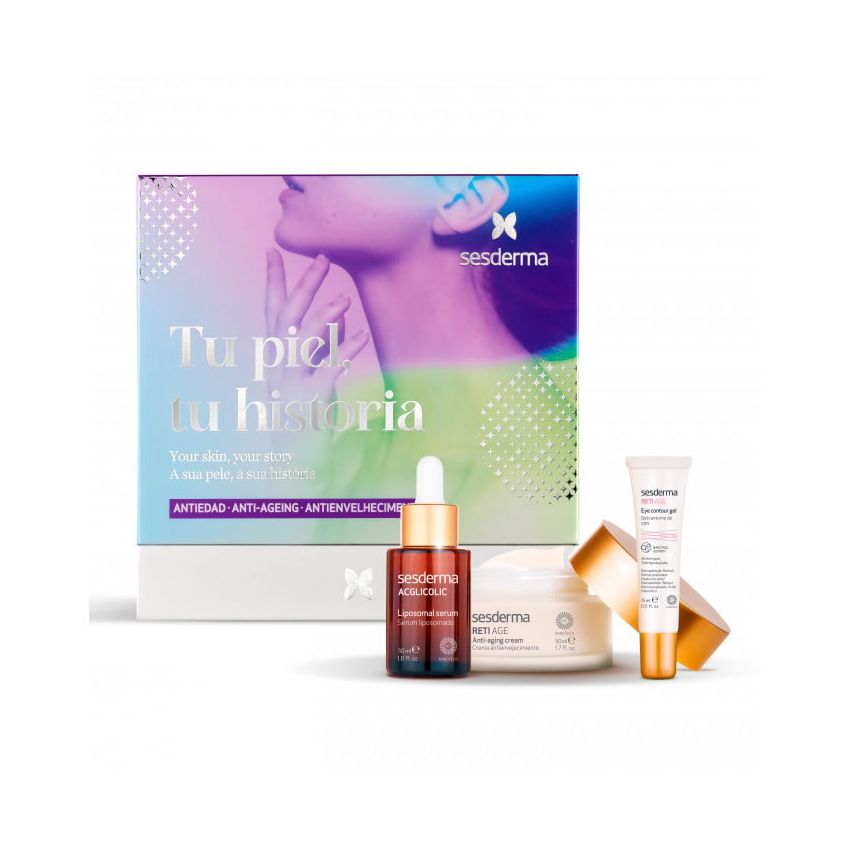 Sesderma Antiedad Acglicolic + Retiage Set 3 Pièces