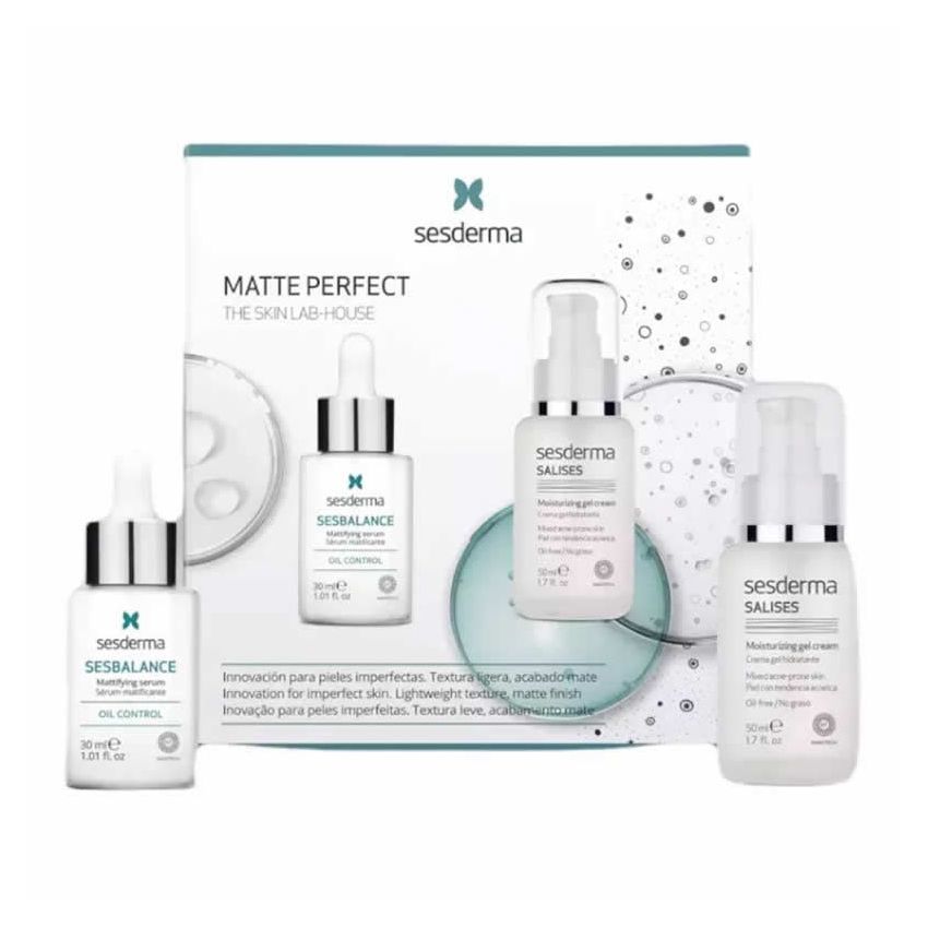 Sesderma Salises Traitement Matifiant 50Ml Set 2 Pièces