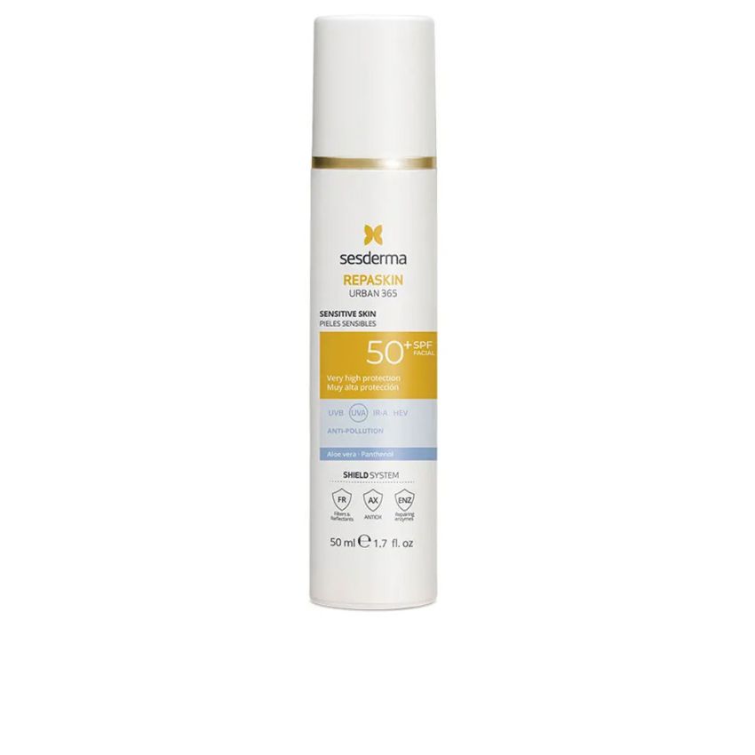 Repaskin Urban 365 Photoprotecteur Peaux Sensibles Spf50+ - 50 Ml