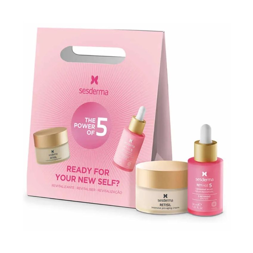 Sesderma Antiage Retisil Cream 50Ml + Reti Age 5 Liposomal Serum 30Ml Coffret 2 Produits
