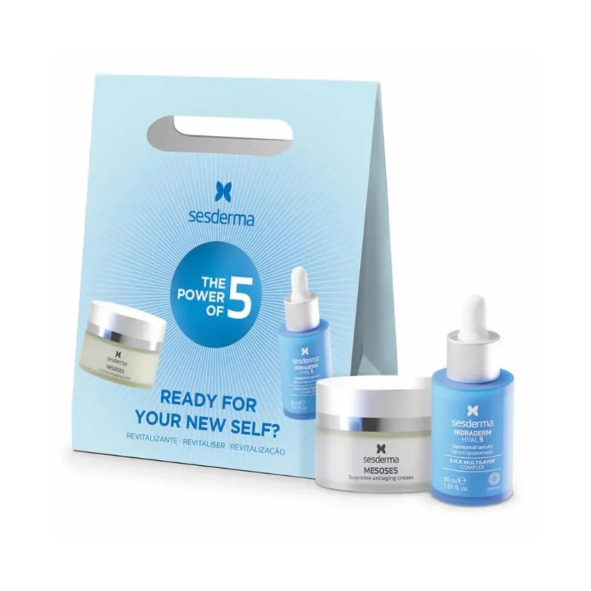 Sesderma Mesoses Supreme Antiaging Cream 50Ml + Hidraderm Hyal 5 Liposomal Serum 30Ml Coffret 2 Produits