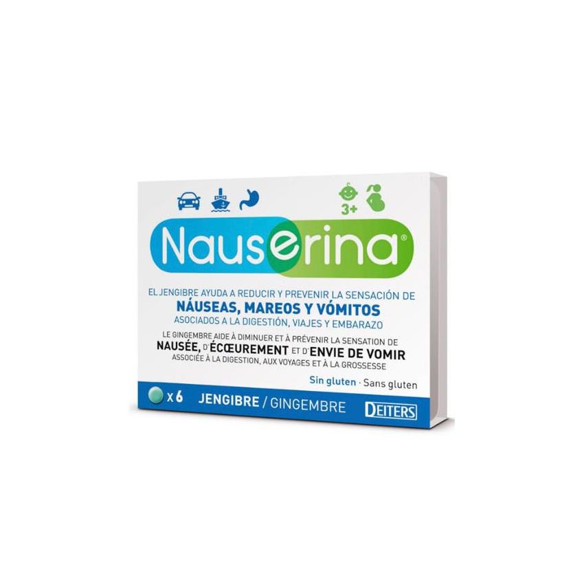 Deiters Nauserina 6 Comprimés
