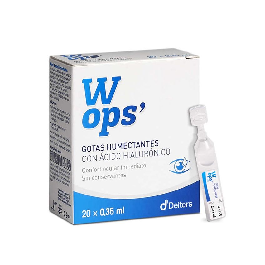 Deiters Wops Gouttes Hydratantes Dose Unique 20 Unités