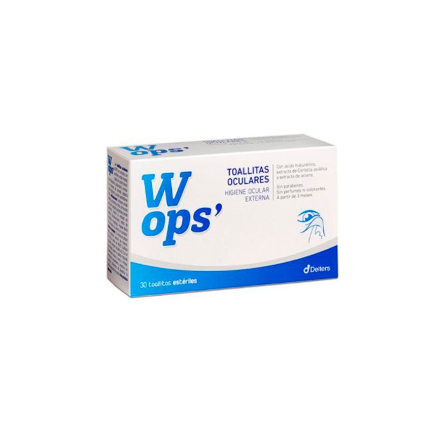Deiters Wops Eye Wipes 30U