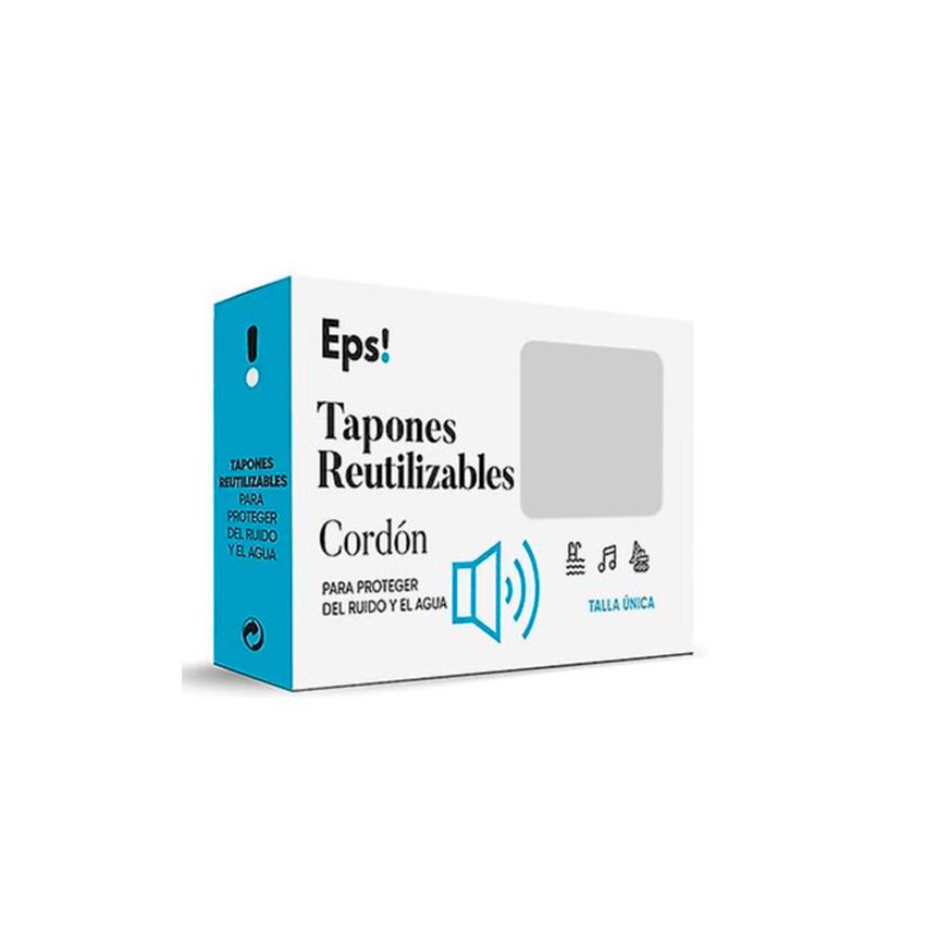 Eps Reusable Ear Plugs Cord 2Uts