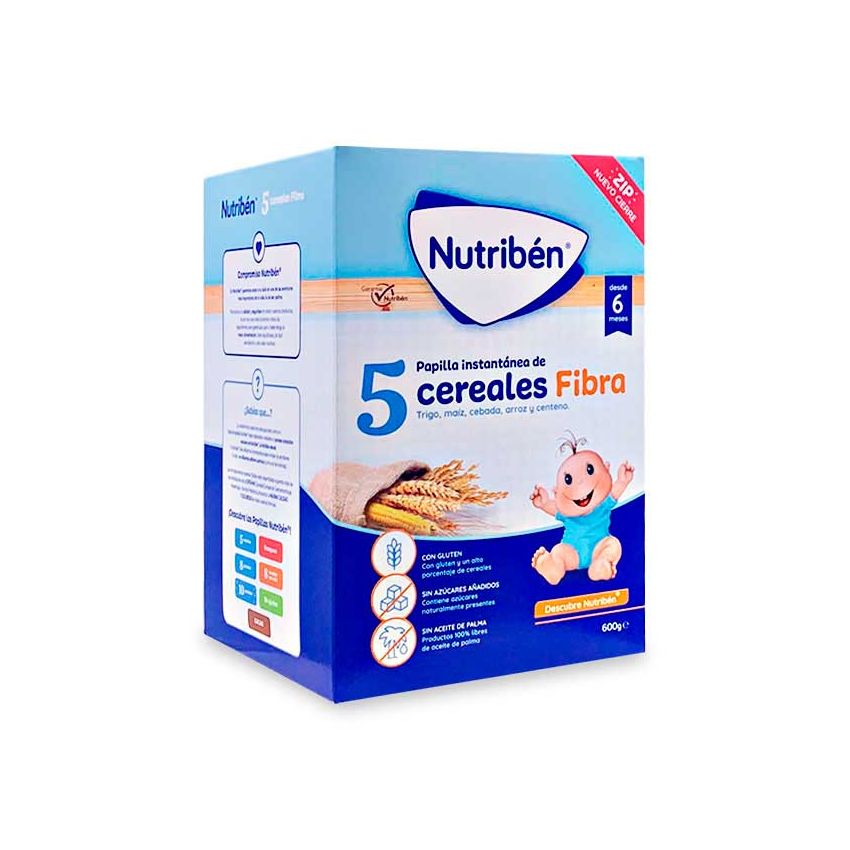 Nutribén 5 Céréales Fibres 600G