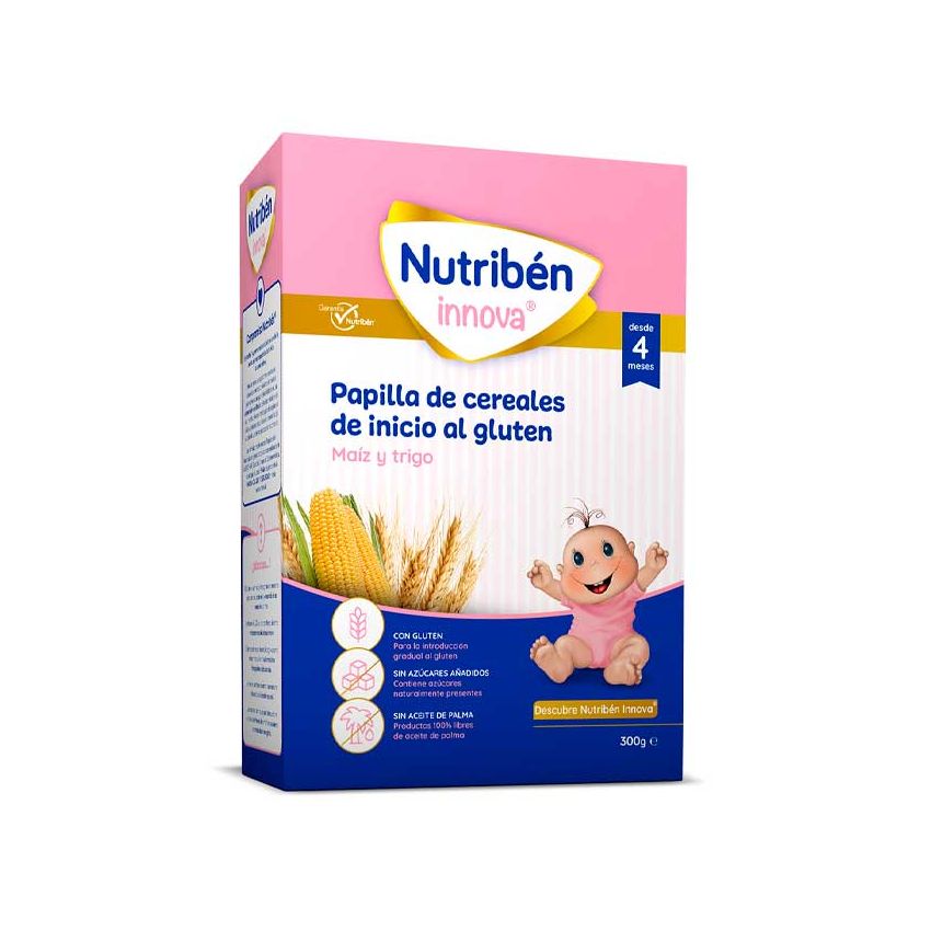 Nutribén Papilla Cereals Céréales De Démarrage  Gluten 300G