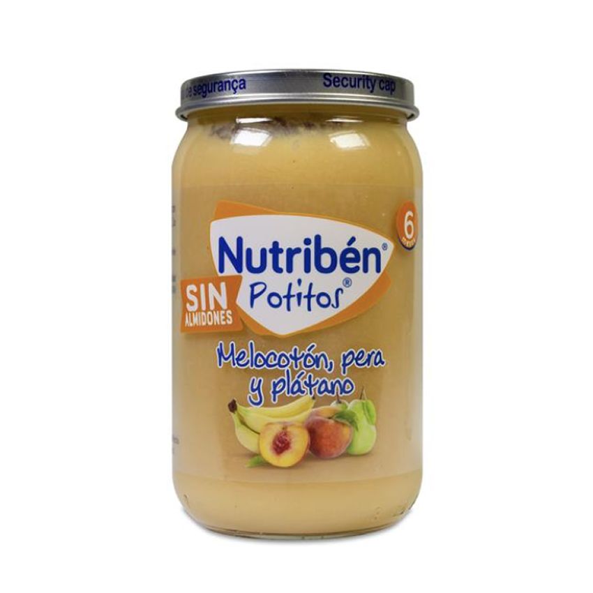 Nutribén Pot Pêche, Poire Et Banane 235 G