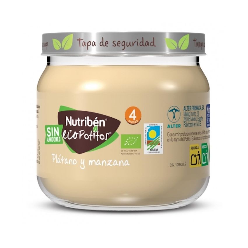 Nutriben Ecopotito Banane Pomme 120G