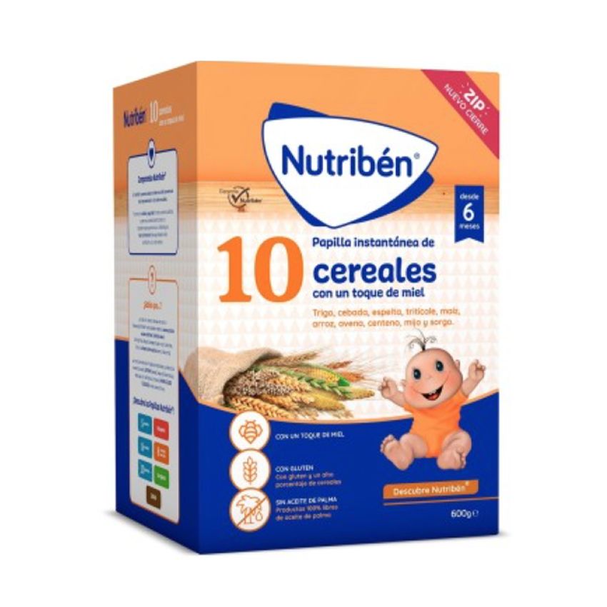 Nutribén 10 Céréales Bouillie 600 G