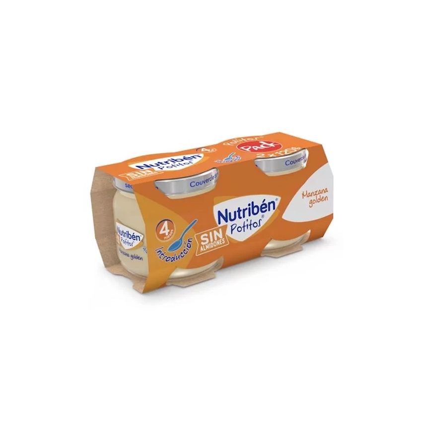 Nutriben Golden Apple Potito 2 X 120G