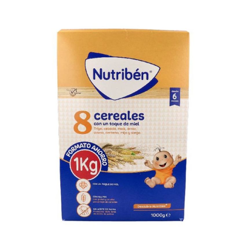 Nutribén 8 Céréales Avec Miel 1 Kg