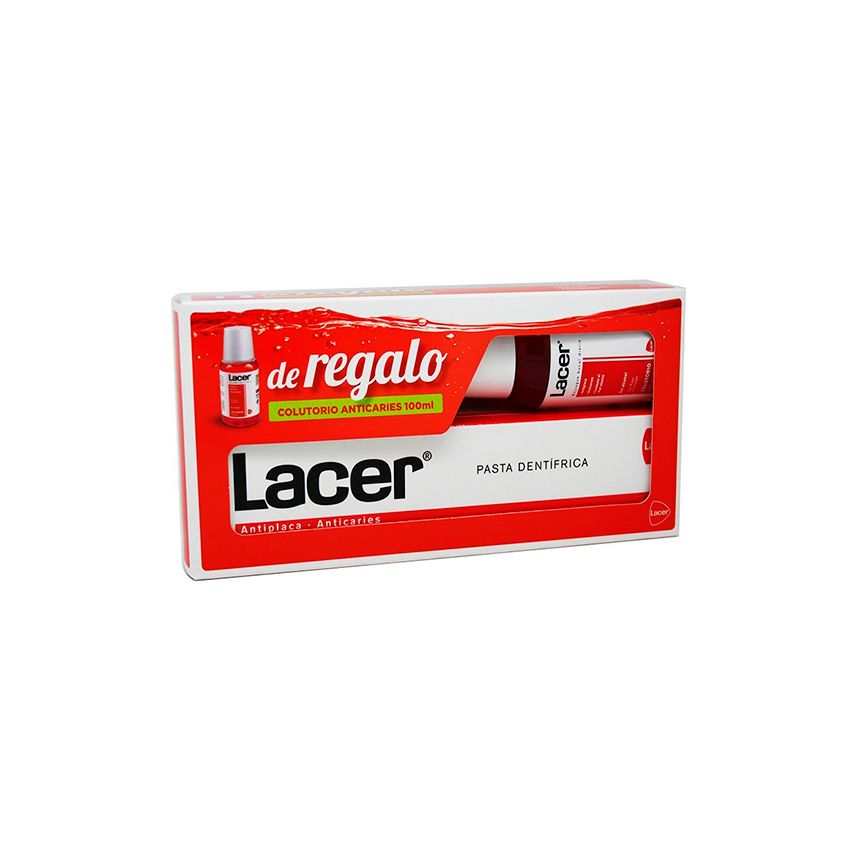 Lacer Dentifrice 225Ml + Bain De Bouche 100Ml