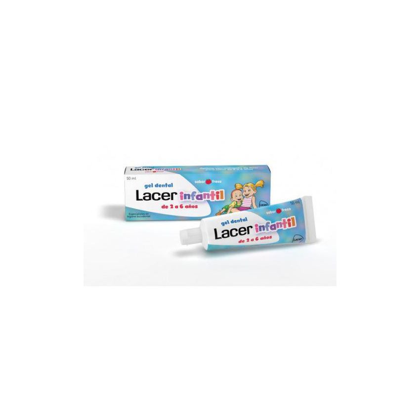 Lacer Enfants Fraise Gel 50Ml
