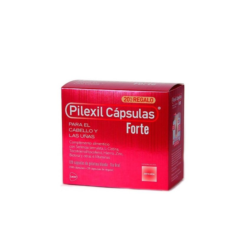 Pilexil Forte Capsules Cheveux Et Ongles 100+20 Unités
