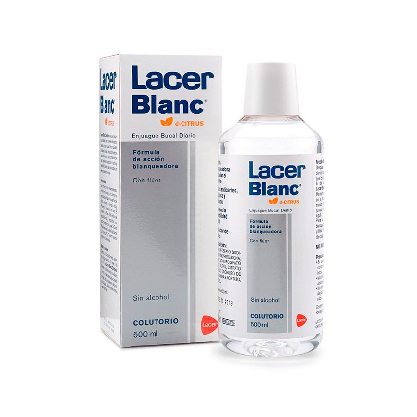 Lacer Lacerblanc Rince-Bouche Aux Agrumes 500 Ml