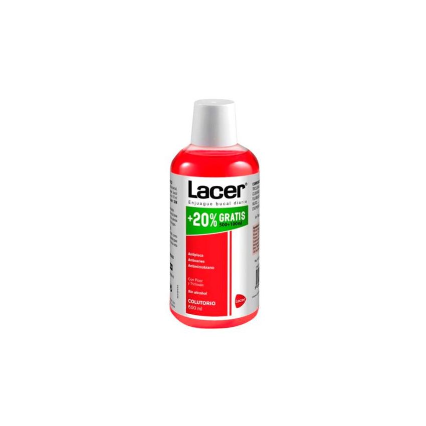 Lacer Bain De Bouche 500Ml + 100Ml