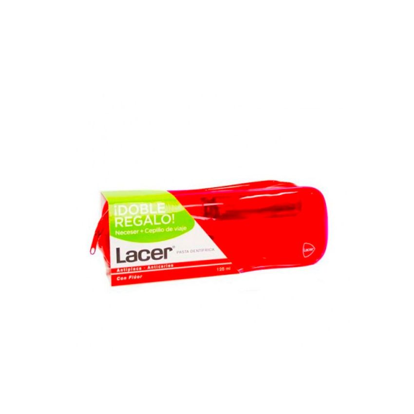 Lacer Dentifrice 125Ml + Brosse À Dents De Voyage Cadeau