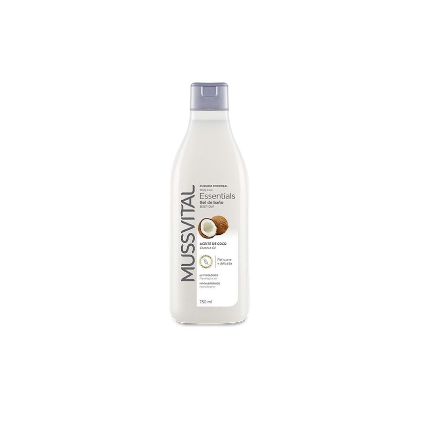 Mussvital Essentials Gel Douche Noix De Coco 750Ml