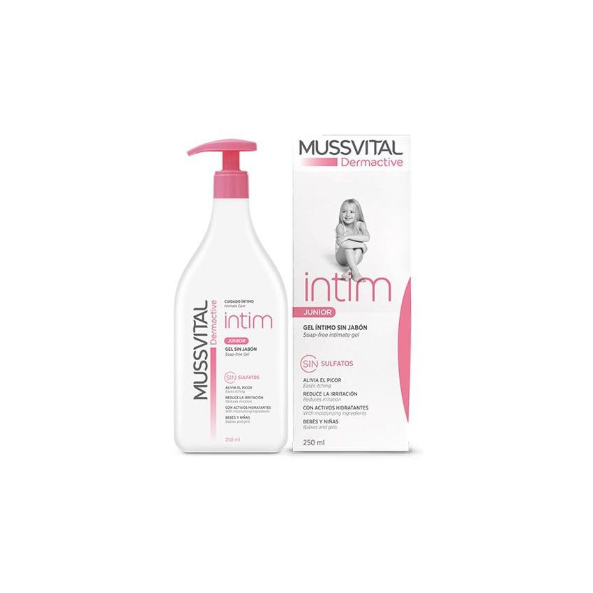 Mussvital Dermactive Gel Íntimo Junior 250Ml