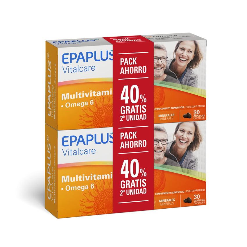 Epaplus Vital Multivitamines 30 Capsules X 2 Unités