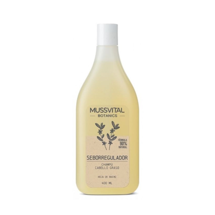 Mussvital Botanics Shampooing Séborégulateur 400 Ml