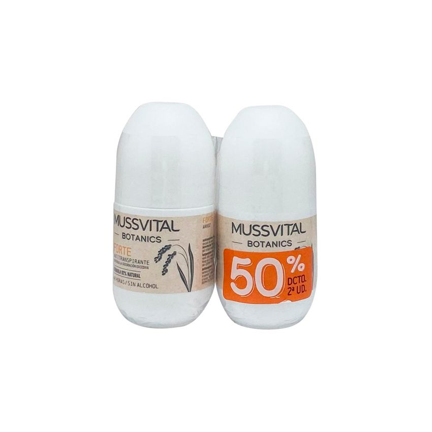 Mussvital Botanics Deo Forte 75Ml Set 2 Unites