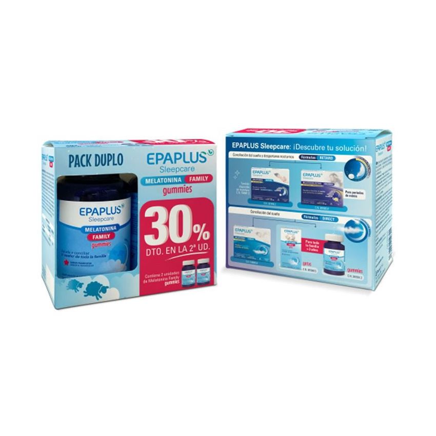 Epaplus Sleep Melatonin-Gummis 2X50G