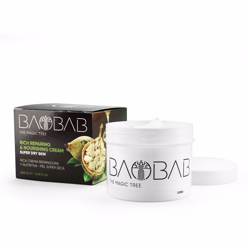 Baobab Rich Repair Moisturiser-Super Dry Skin Oil - 200 Ml