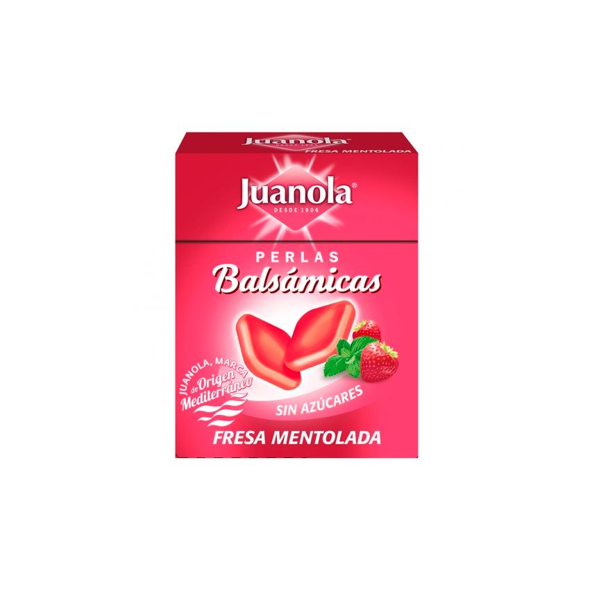 Juanola Perles Balsamiques Mentholées À La Fraise 25G