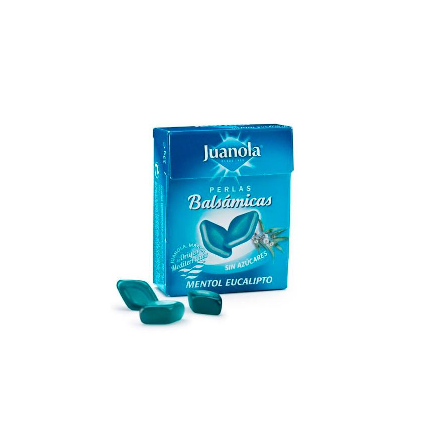 Juanola Perles Balsamiques Au Menthol Et À L'Eucalyptus 25G