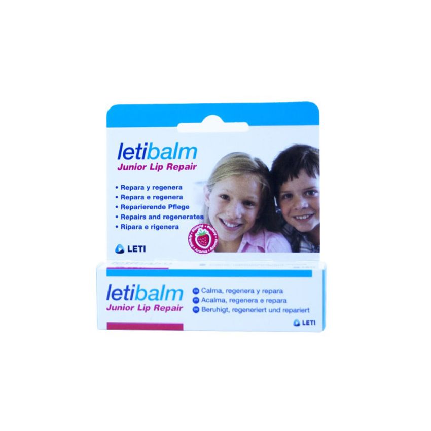 Letibalm Junior Lèvres Réparateur Lèvres Fraise Aroma 10Ml