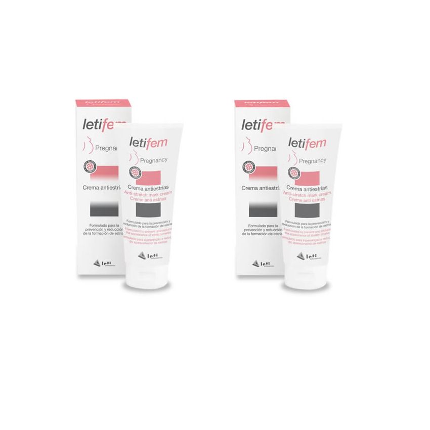 Letifem Pregnancy Crème Anti Vergetures 2X200Ml