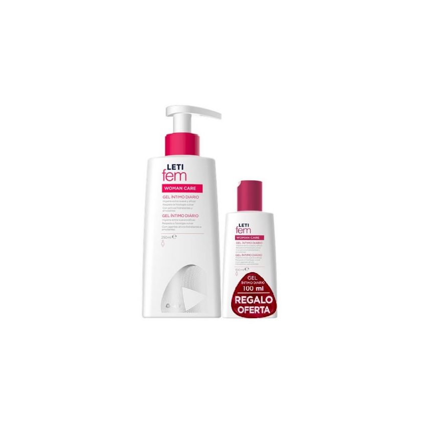 Letifem Intimate Daily Gel Pack 250 Ml + 100 Ml