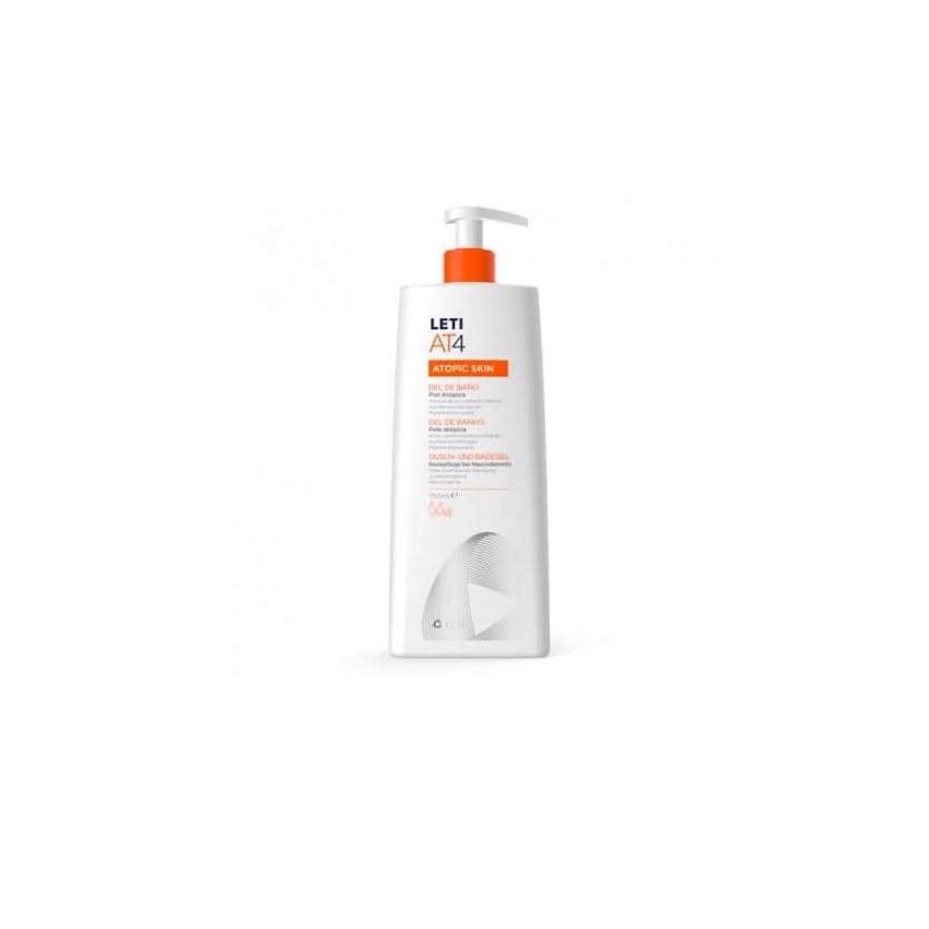 Leti At4 Gel Douche Pour Peaux Atopiques 750Ml