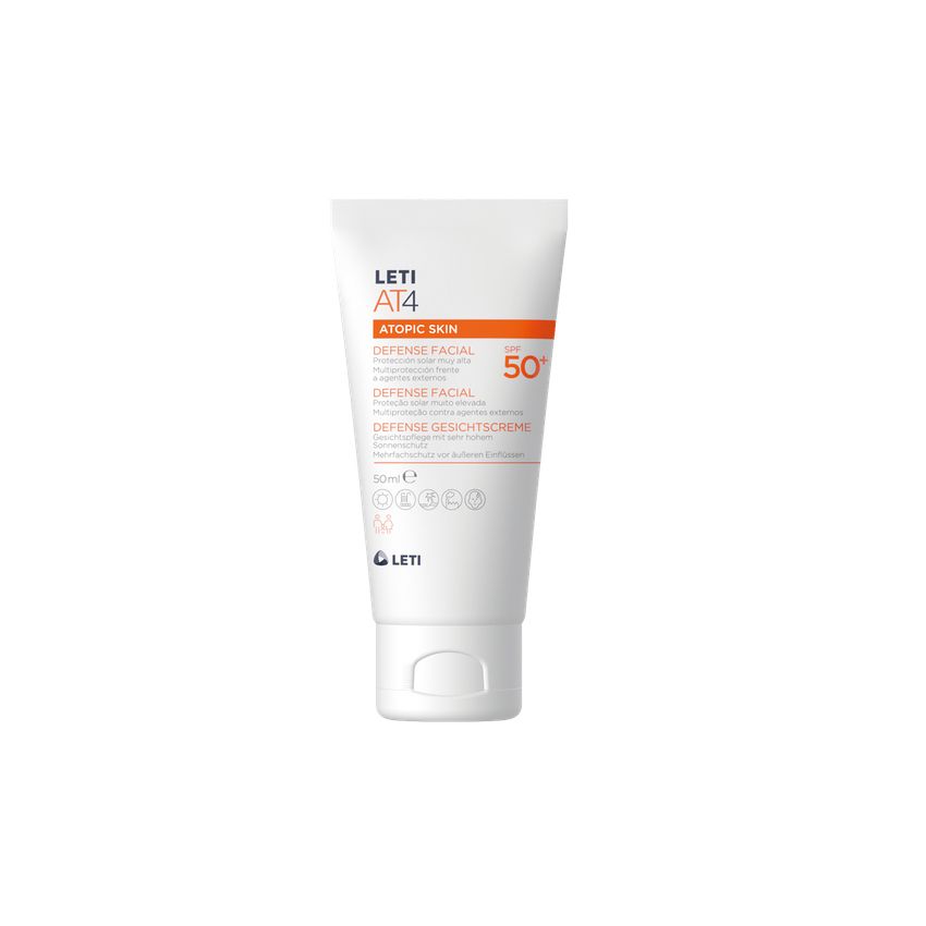 Leti At4  Defense Facial Spf50+ 50Ml