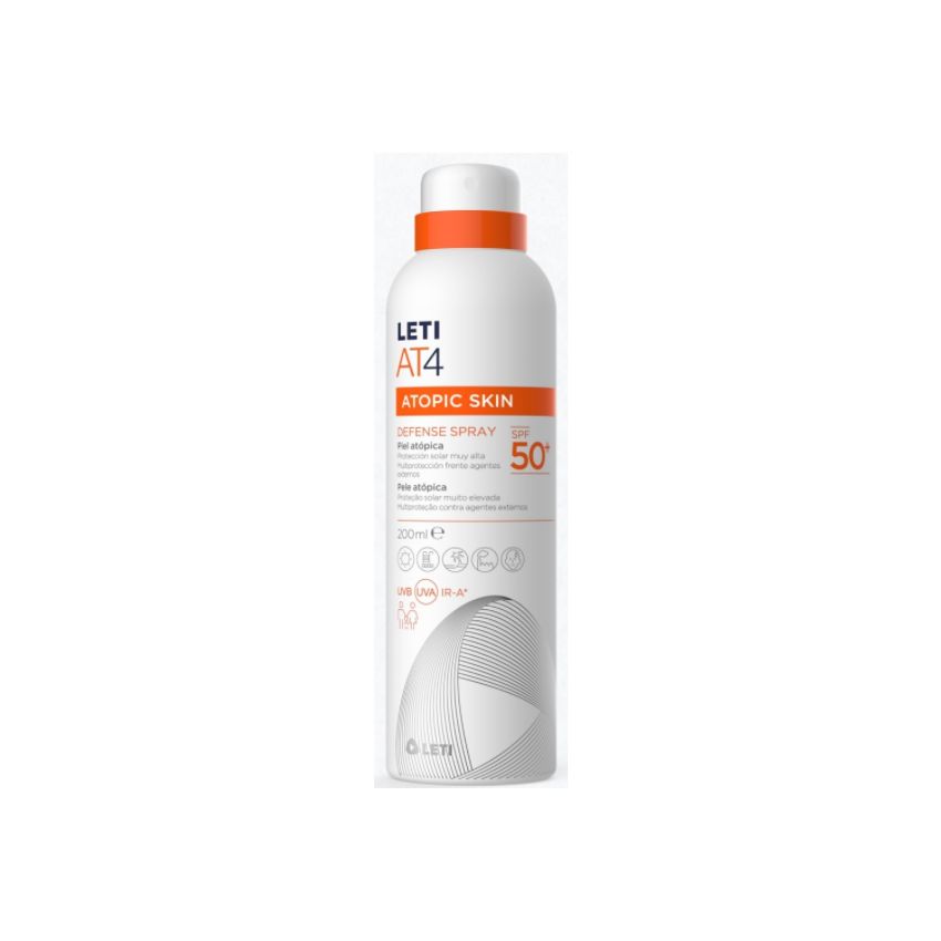 Leti At4 Defense Spray Spf50+ 200Ml