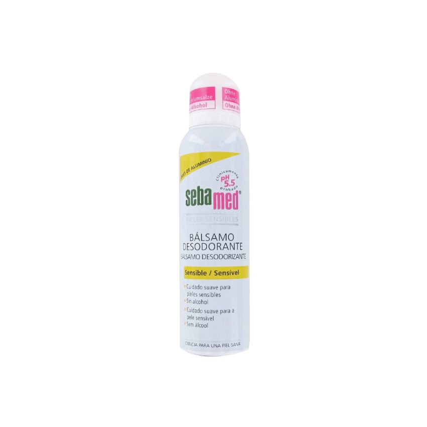 Sebamed Baume Déodorant Spray Peaux Sensibles 150Ml