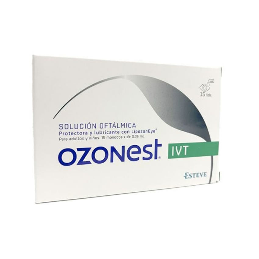 Esteve Ozonest Ivt Solution Ophtalmique 15 X 0,35 Ml