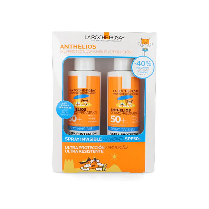 La Roche Posay Anthelios Pediatrics Spray Invisible Spf50+ 2X200Ml