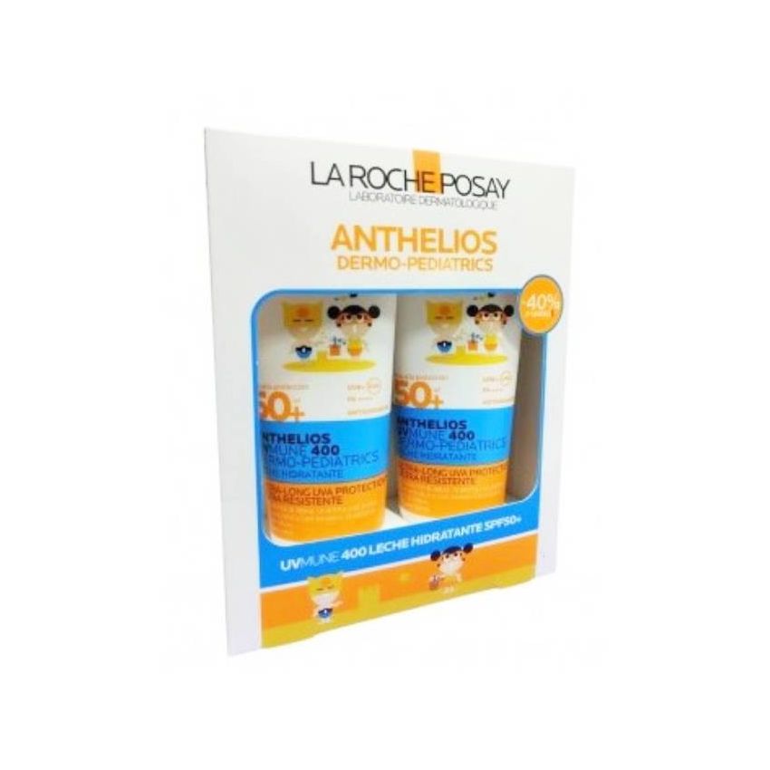 La Roche Posay Anthelios Uvmune 400 Dermo-Pédiatrie Spf50+ Lait Hydratant 2X250Ml