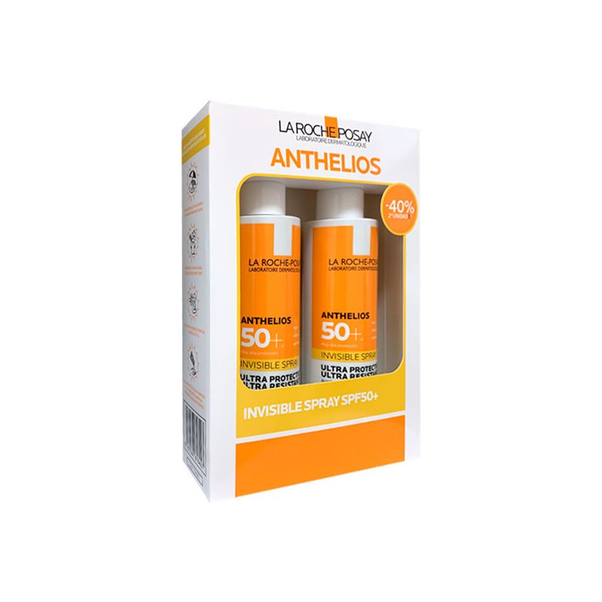 La Roche Posay Anthelios Spray Invisible Spf50 2X200Ml
