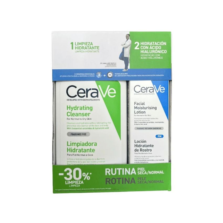 Cerave Hydrating Cleanser 473Ml Coffret 2 Produits