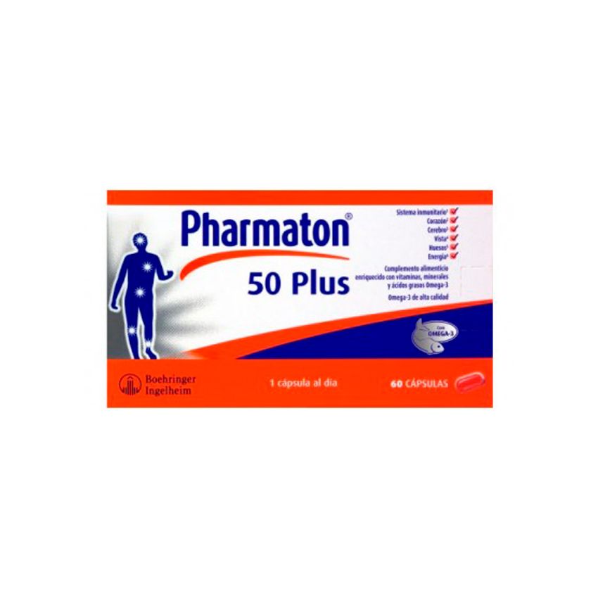 Pharmaton 50Plus 30 Capsules