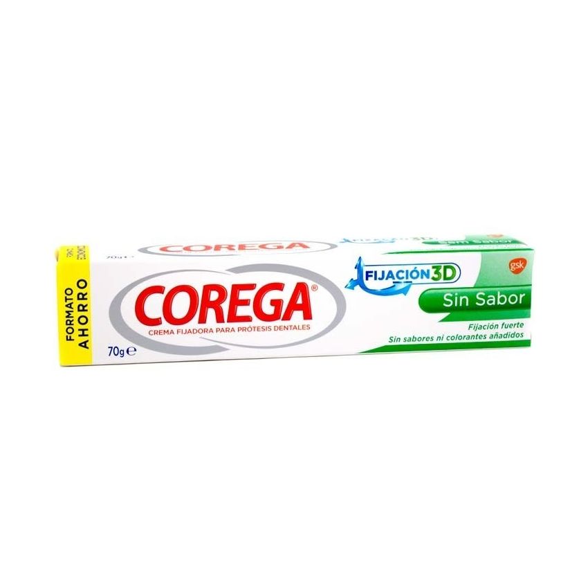 Corega Sans Saveur Crème De Fixation 70G
